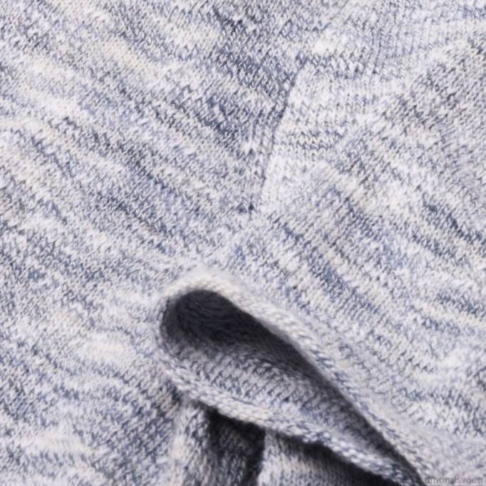 Allen Edmonds Clothing D66B154 | Allen Edmonds Herbstliches Poloshirt aus Kaschmir-Baumwollstrick Blau unisex