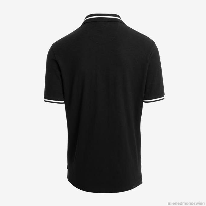 Allen Edmonds Clothing D66B155 | Allen Edmonds Gutes Matchpoint-Polo der Marke Man Schwarz unisex