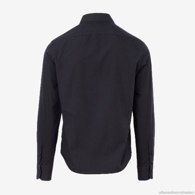 Allen Edmonds Clothing D66B187 | Allen Edmonds Untuckit Stone Langarmshirt Schwarz unisex