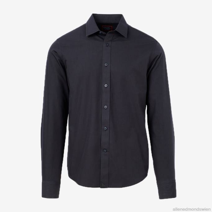 Allen Edmonds Clothing D66B187 | Allen Edmonds Untuckit Stone Langarmshirt Schwarz unisex