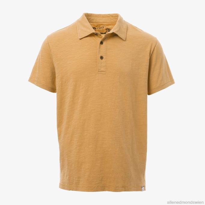 Allen Edmonds Clothing D66B193 | Allen Edmonds Greyers South Bay Slub-Polo Ananas unisex