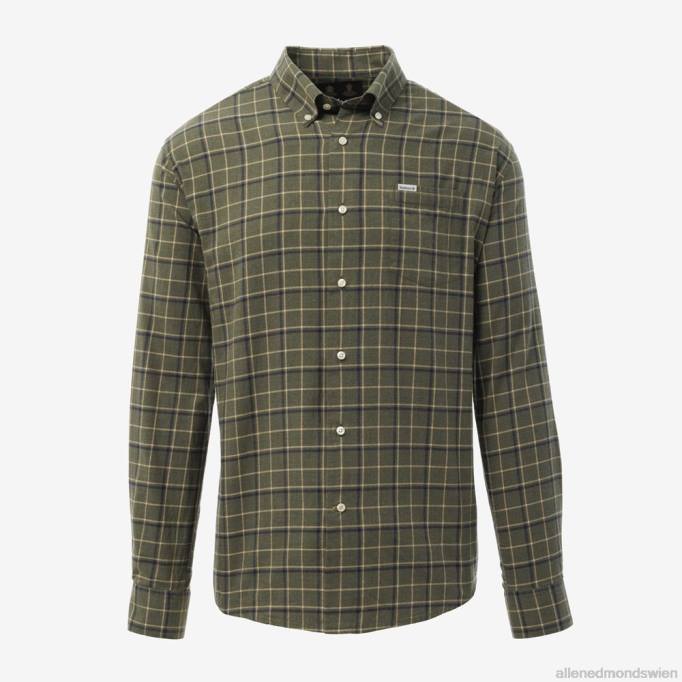 Allen Edmonds Clothing D66B210 | Allen Edmonds Barbour Pelton normales Hemd Olive unisex