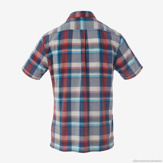 Allen Edmonds Clothing D66B218 | Allen Edmonds Barbour Langstone Kurzarmhemd Blau unisex