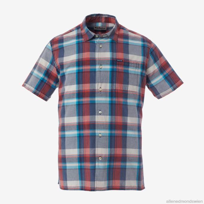 Allen Edmonds Clothing D66B218 | Allen Edmonds Barbour Langstone Kurzarmhemd Blau unisex