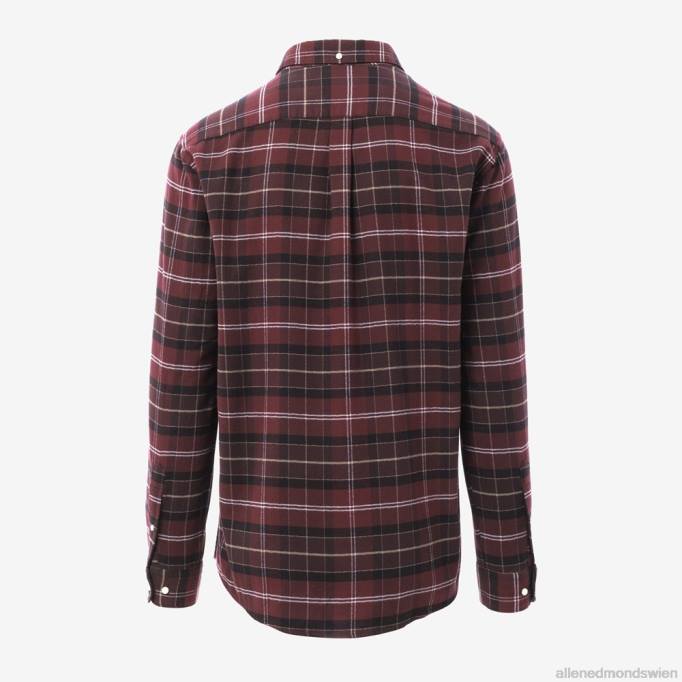 Allen Edmonds Clothing D66B225 | Allen Edmonds Maßgeschneidertes Hemd von Barbour Kyeloch Rot unisex