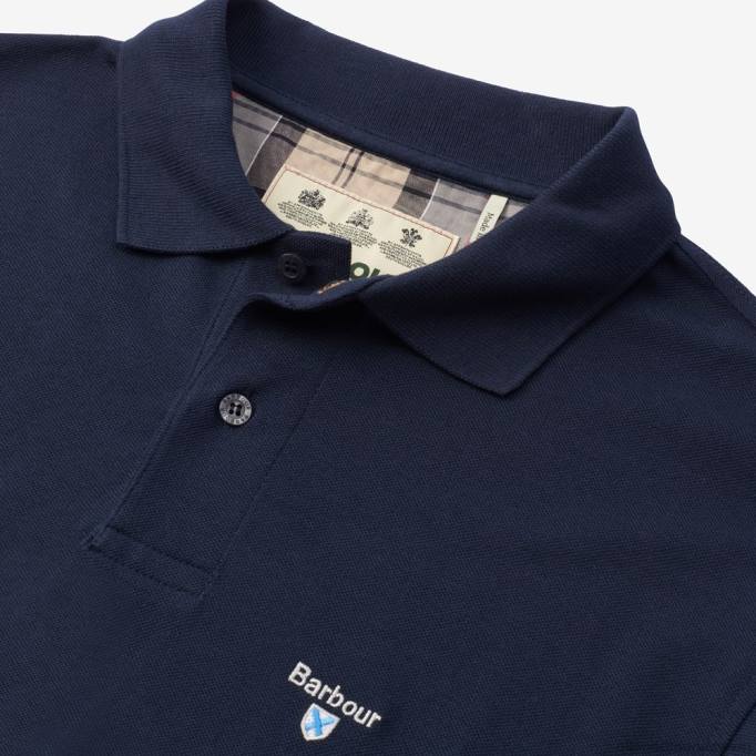 Allen Edmonds Clothing D66B262 | Allen Edmonds Barbour-Brow-Polo Marine unisex