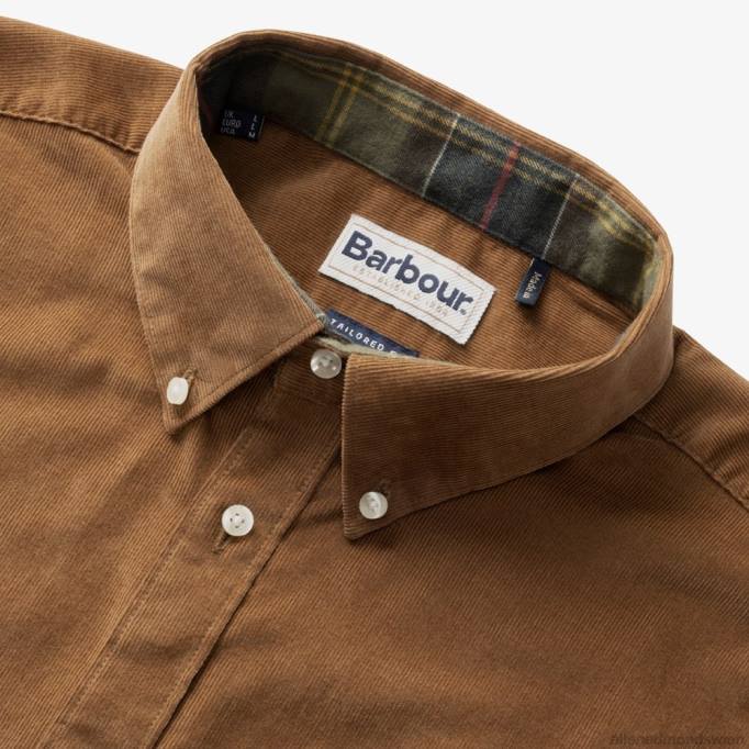 Allen Edmonds Clothing D66B267 | Allen Edmonds Maßgeschneidertes Hemd von Barbour Ramsey Sand unisex