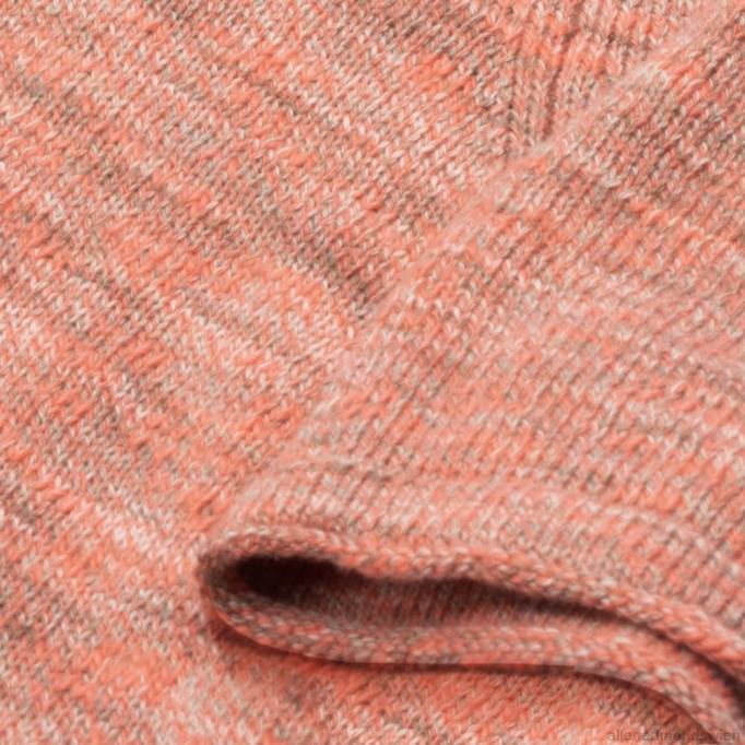 Allen Edmonds Clothing D66B497 | Allen Edmonds Herbstliches Poloshirt aus Kaschmir-Baumwollstrick orange unisex