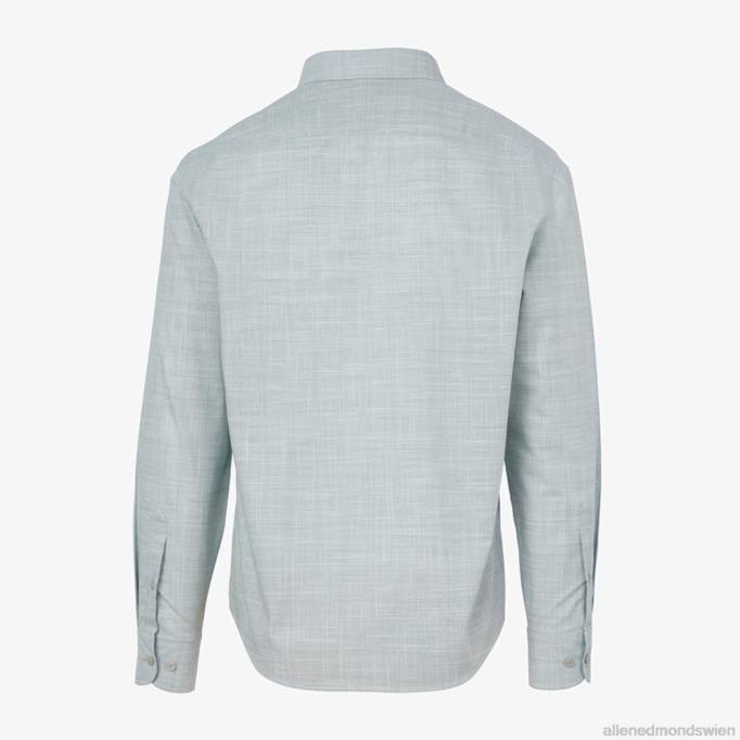 Allen Edmonds Clothing D66B504 | Allen Edmonds untuckit Avellino Langarmshirt Grün unisex