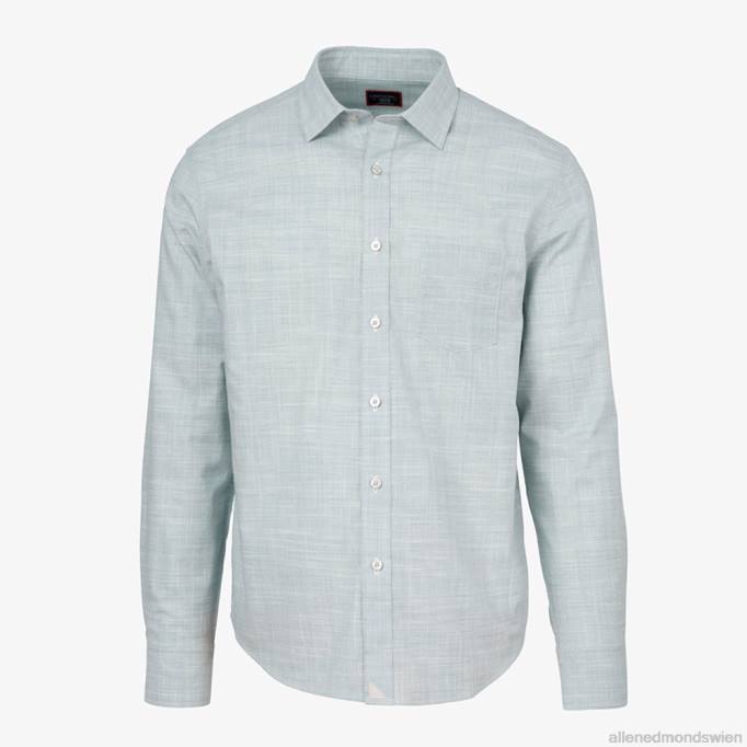 Allen Edmonds Clothing D66B504 | Allen Edmonds untuckit Avellino Langarmshirt Grün unisex