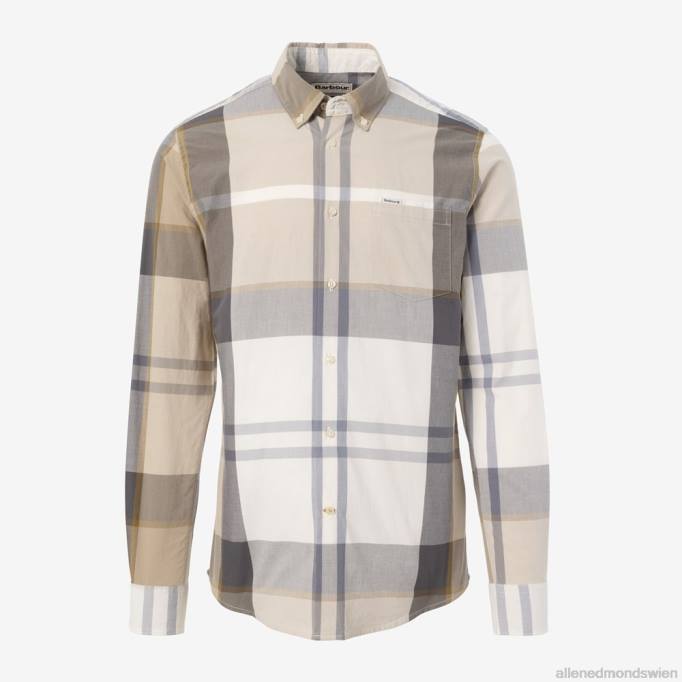 Allen Edmonds Clothing D66B539 | Allen Edmonds Maßgeschneidertes Hemd von Barbour Harris bräunen unisex