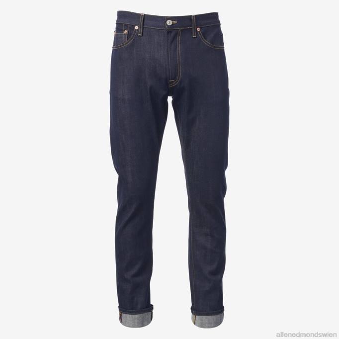 Allen Edmonds Clothing D66B160 | Allen Edmonds Civilaire Walker Slim-Jeans mit gerader Passform Rohes Selvage-Blau unisex
