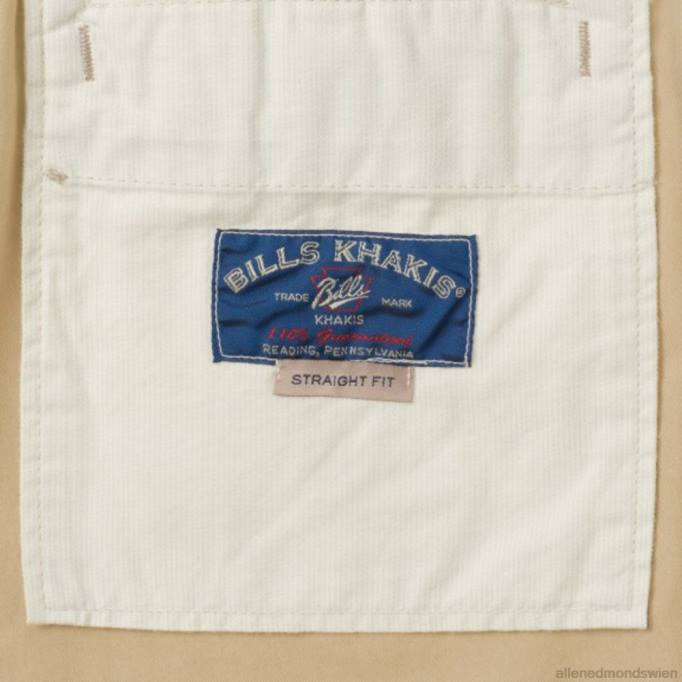 Allen Edmonds Clothing D66B169 | Allen Edmonds Klassisch geschnittene, elegante Khaki-Hose khaki unisex