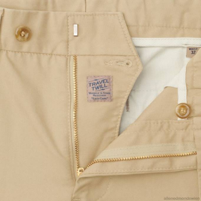 Allen Edmonds Clothing D66B169 | Allen Edmonds Klassisch geschnittene, elegante Khaki-Hose khaki unisex