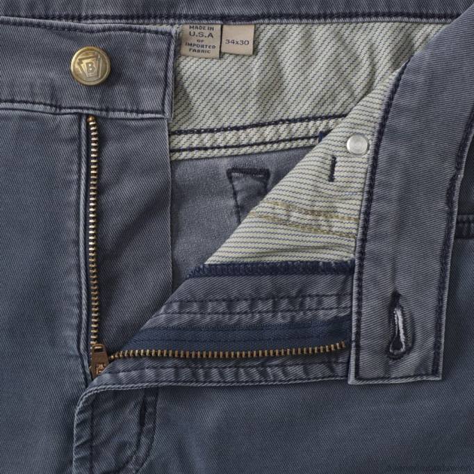 Allen Edmonds Clothing D66B201 | Allen Edmonds Gerade geschnittene 5-Pocket-Hose grau unisex