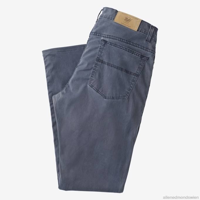 Allen Edmonds Clothing D66B201 | Allen Edmonds Gerade geschnittene 5-Pocket-Hose grau unisex