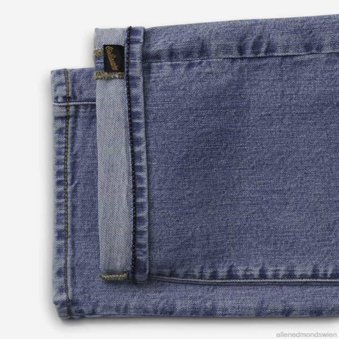 Allen Edmonds Clothing D66B503 | Allen Edmonds Civilaire Walker Slim-Jeans mit gerader Passform mittleres Distressed-Blau unisex