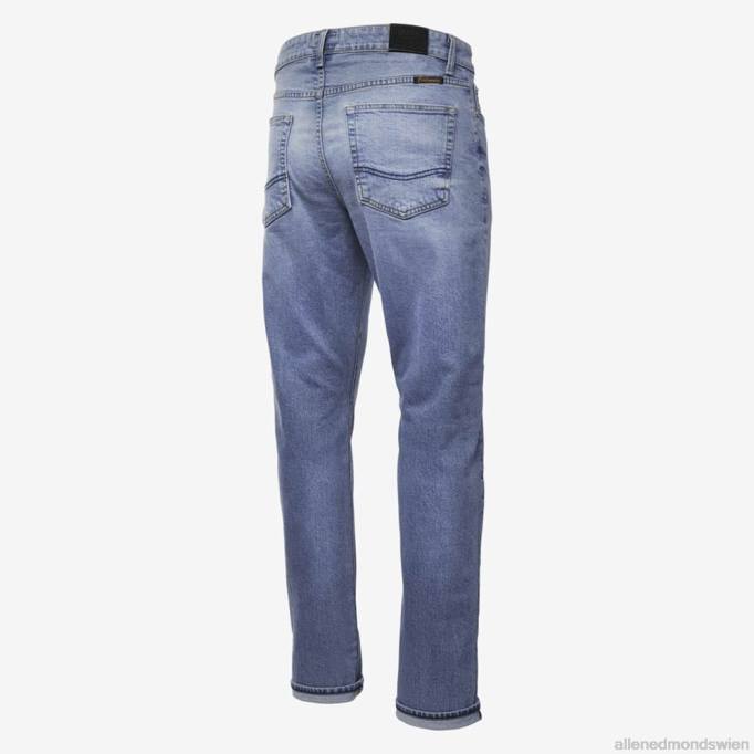 Allen Edmonds Clothing D66B503 | Allen Edmonds Civilaire Walker Slim-Jeans mit gerader Passform mittleres Distressed-Blau unisex