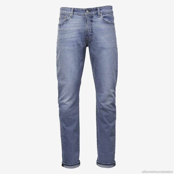 Allen Edmonds Clothing D66B503 | Allen Edmonds Civilaire Walker Slim-Jeans mit gerader Passform mittleres Distressed-Blau unisex