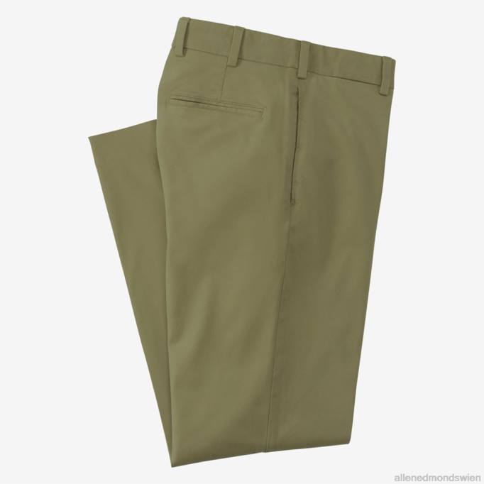 Allen Edmonds Clothing D66B505 | Allen Edmonds Klassisch geschnittene, elegante Khaki-Hose Olive unisex