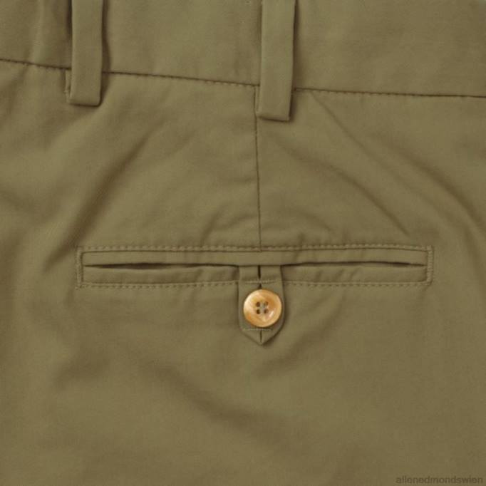 Allen Edmonds Clothing D66B505 | Allen Edmonds Klassisch geschnittene, elegante Khaki-Hose Olive unisex