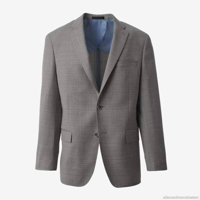 Allen Edmonds Clothing D66B158 | Allen Edmonds Strukturierter Blazer grau unisex