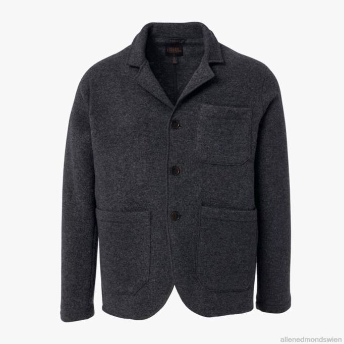 Allen Edmonds Clothing D66B168 | Allen Edmonds Stretch-Strickblazer grau unisex