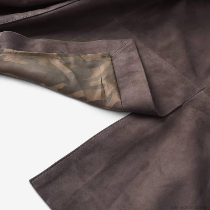 Allen Edmonds Clothing D66B174 | Allen Edmonds Blazer aus Ziegenwildleder braun unisex