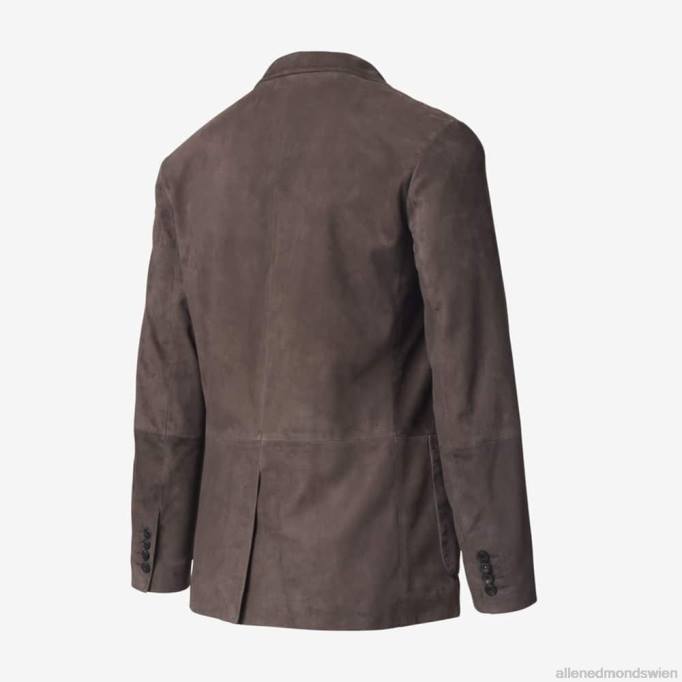 Allen Edmonds Clothing D66B174 | Allen Edmonds Blazer aus Ziegenwildleder braun unisex