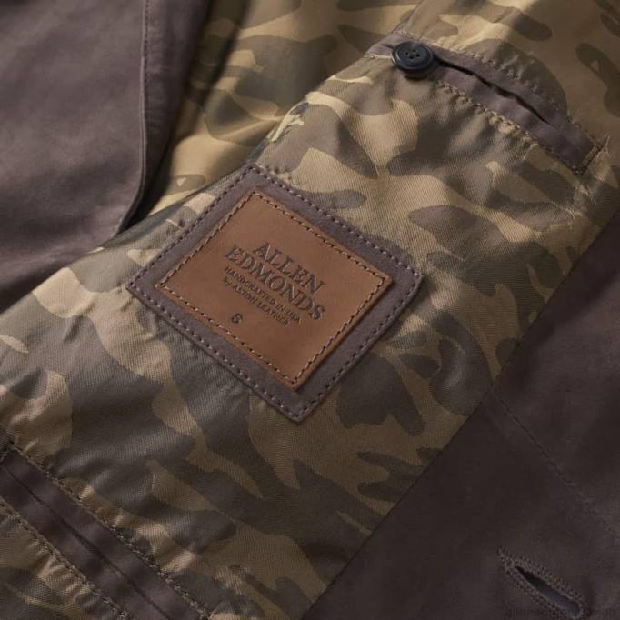 Allen Edmonds Clothing D66B174 | Allen Edmonds Blazer aus Ziegenwildleder braun unisex