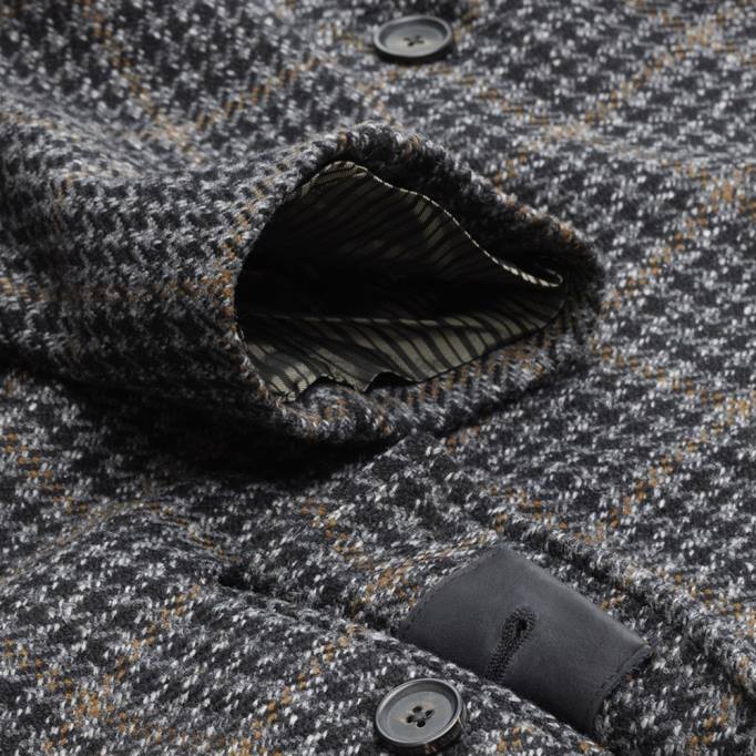 Allen Edmonds Clothing D66B211 | Allen Edmonds Billy Reid Lancaster Mantel Anthrazit kariert unisex