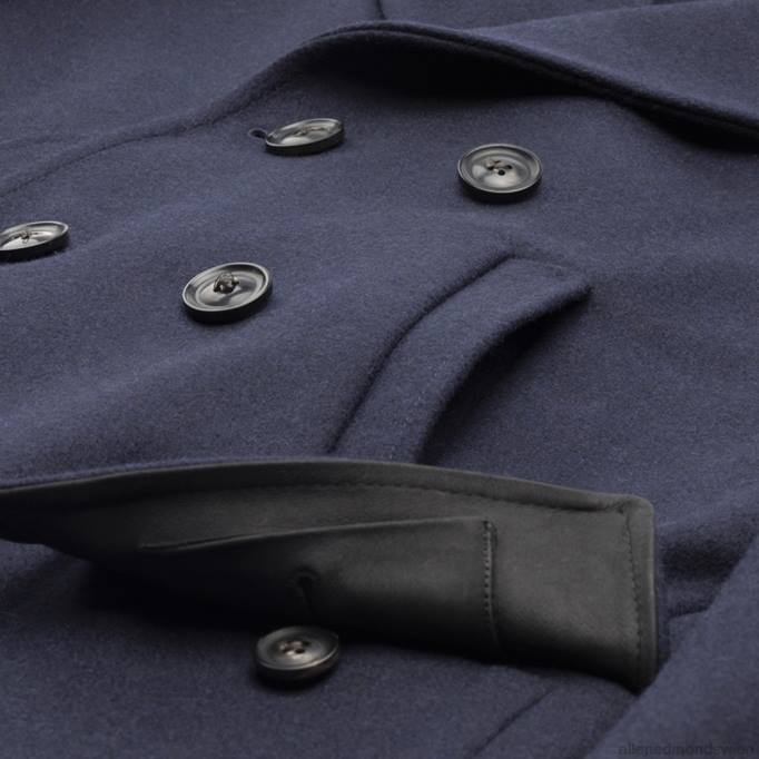 Allen Edmonds Clothing D66B250 | Allen Edmonds Billy Reid Bond Peacoat Marine unisex