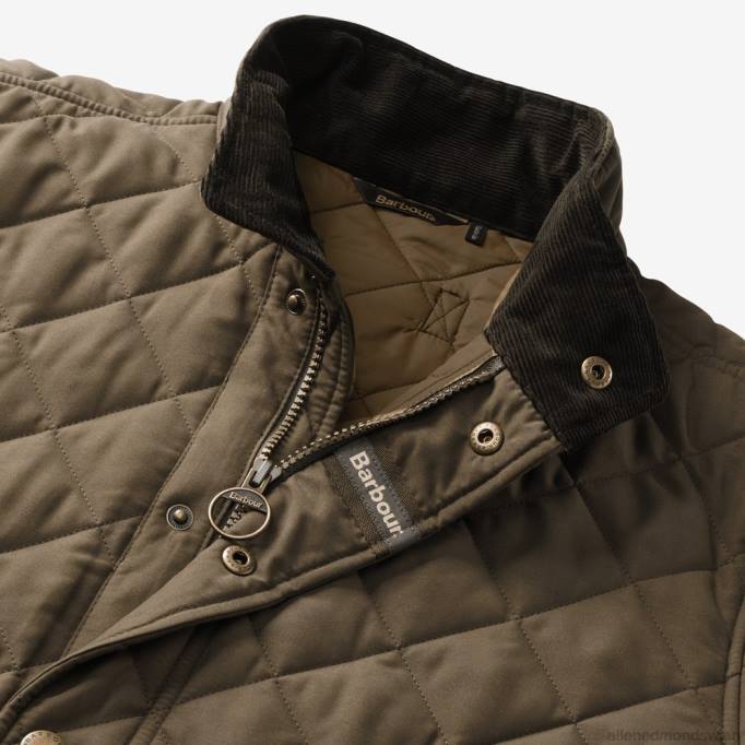 Allen Edmonds Clothing D66B254 | Allen Edmonds Barbour Shoveler Steppjacke Olive unisex