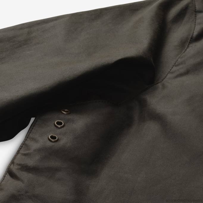 Allen Edmonds Clothing D66B271 | Barbour x Allen Edmonds Sonderedition der gewachsten Jacke aus Evelar Olive unisex