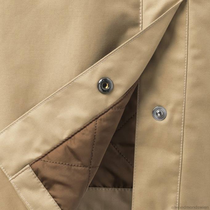 Allen Edmonds Clothing D66B275 | Allen Edmonds Barbour Chelsea Mac Jacke Sand unisex