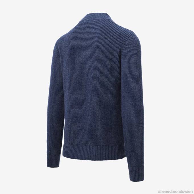 Allen Edmonds Clothing D66B184 | Allen Edmonds Schott N.Y.C. Pullover mit Viertelreißverschluss Marine unisex