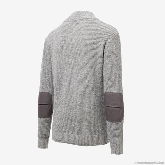Allen Edmonds Clothing D66B192 | Allen Edmonds Schott N.Y.C. Militär-Henley-Pullover grau unisex