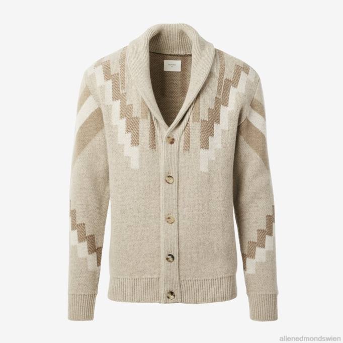 Allen Edmonds Clothing D66B217 | Allen Edmonds Strickjacke von Billy Reid Parsons Kamel unisex