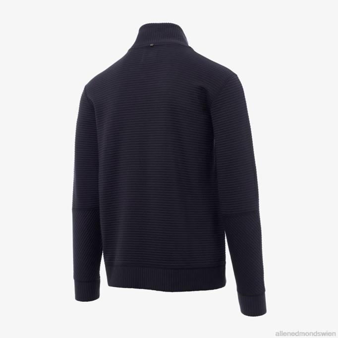 Allen Edmonds Clothing D66B538 | Allen Edmonds Billy Reid gesteppter Pullover mit halbem Reißverschluss Marine unisex