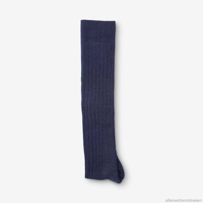 Allen Edmonds Clothing D66B510 | Allen Edmonds Coole, über die Wade reichende Merino-Kleidersocken Marine unisex