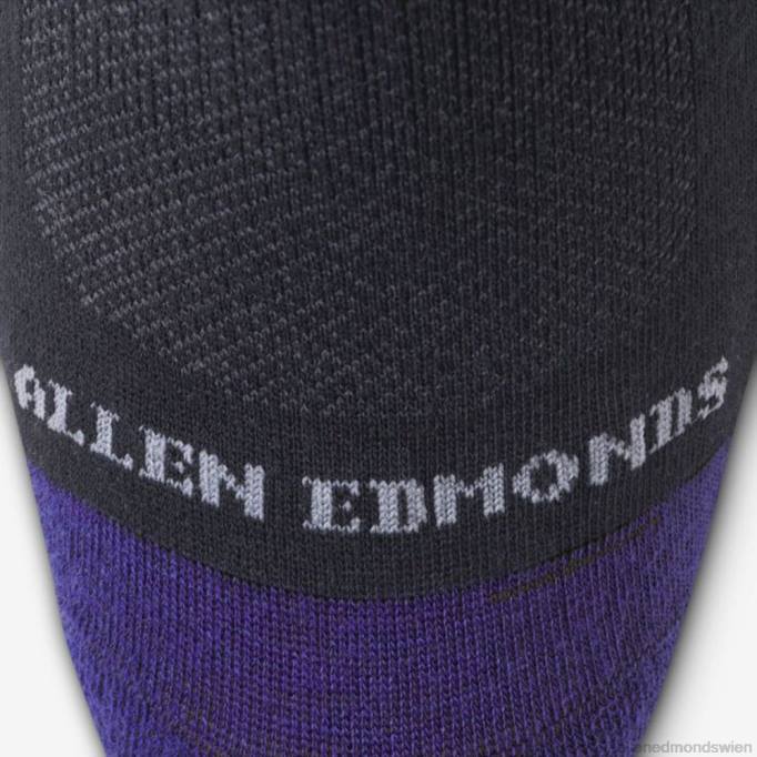 Allen Edmonds Clothing D66B511 | Allen Edmonds Air Dress-Socken aus Baumwolle in der Mitte der Wade Schwarz unisex