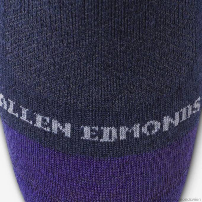 Allen Edmonds Clothing D66B513 | Allen Edmonds Air Dress-Socken aus Baumwolle in der Mitte der Wade Marine unisex