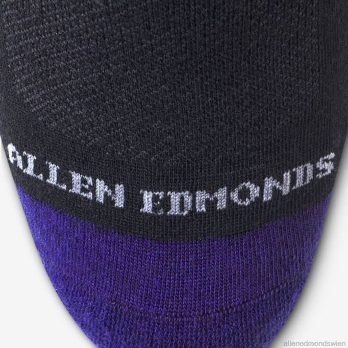 Allen Edmonds Clothing D66B526 | Allen Edmonds Coole Merino-Kleidersocken bis zur Mitte der Wade Schwarz unisex