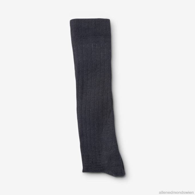 Allen Edmonds Clothing D66B526 | Allen Edmonds Coole Merino-Kleidersocken bis zur Mitte der Wade Schwarz unisex