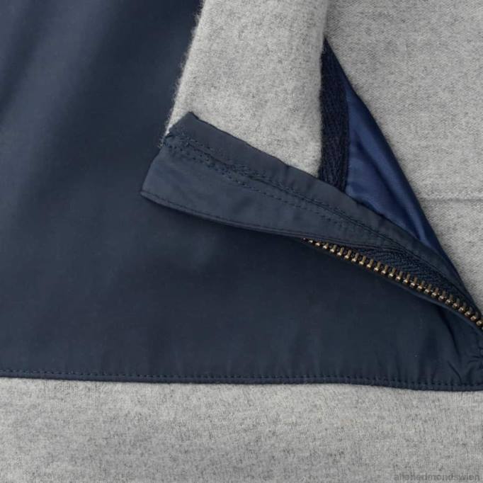 Allen Edmonds Clothing D66B165 | Allen Edmonds James Weste mit Reißverschluss vorne Marine unisex