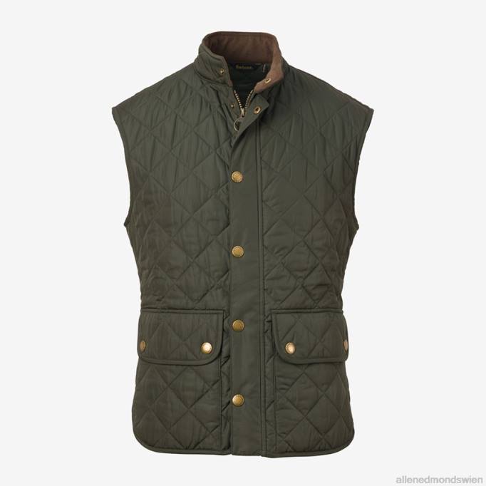 Allen Edmonds Clothing D66B533 | Allen Edmonds Barbour Lowerdale Weste salbeigrün unisex