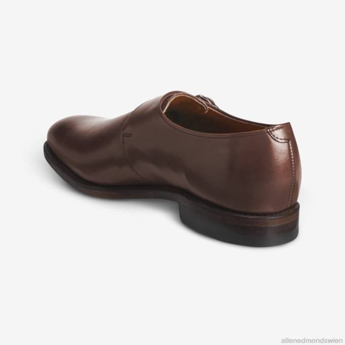 Allen Edmonds Schuhe D66B120 | Allen Edmonds Plymouth-Kleiderschuh mit einzelnem Monk-Riemen Kaffeebraun Männer