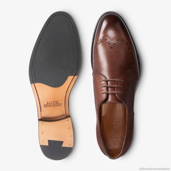 Allen Edmonds Schuhe D66B321 | Allen Edmonds Lucca Derby-Schuh dunkles Chili Männer