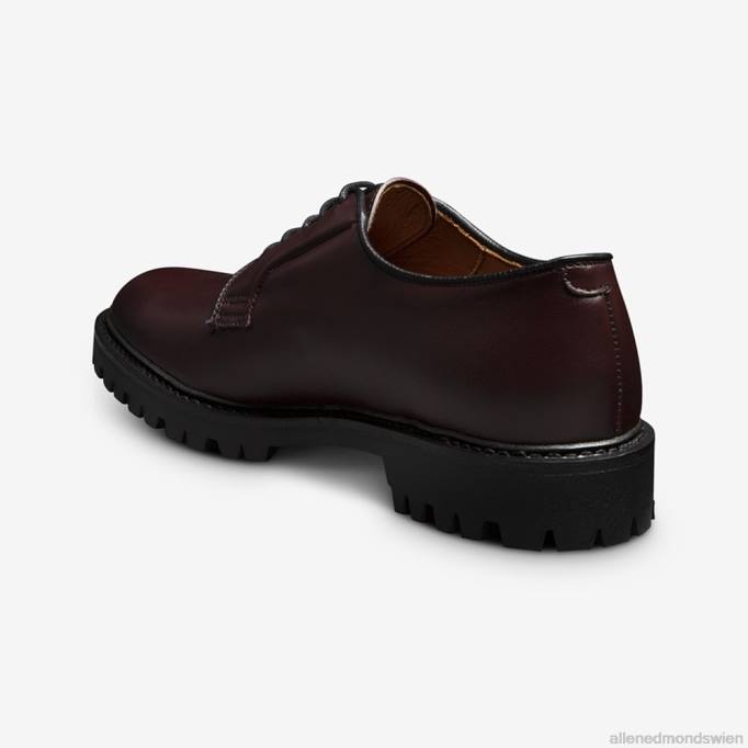 Allen Edmonds Schuhe D66B105 | Allen Edmonds Lennon Lug Derby burgunderfarbenes Leder Männer