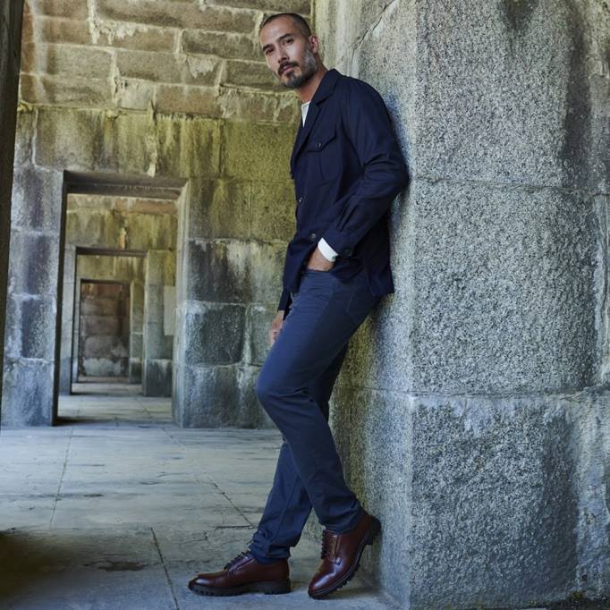 Allen Edmonds Schuhe D66B105 | Allen Edmonds Lennon Lug Derby burgunderfarbenes Leder Männer